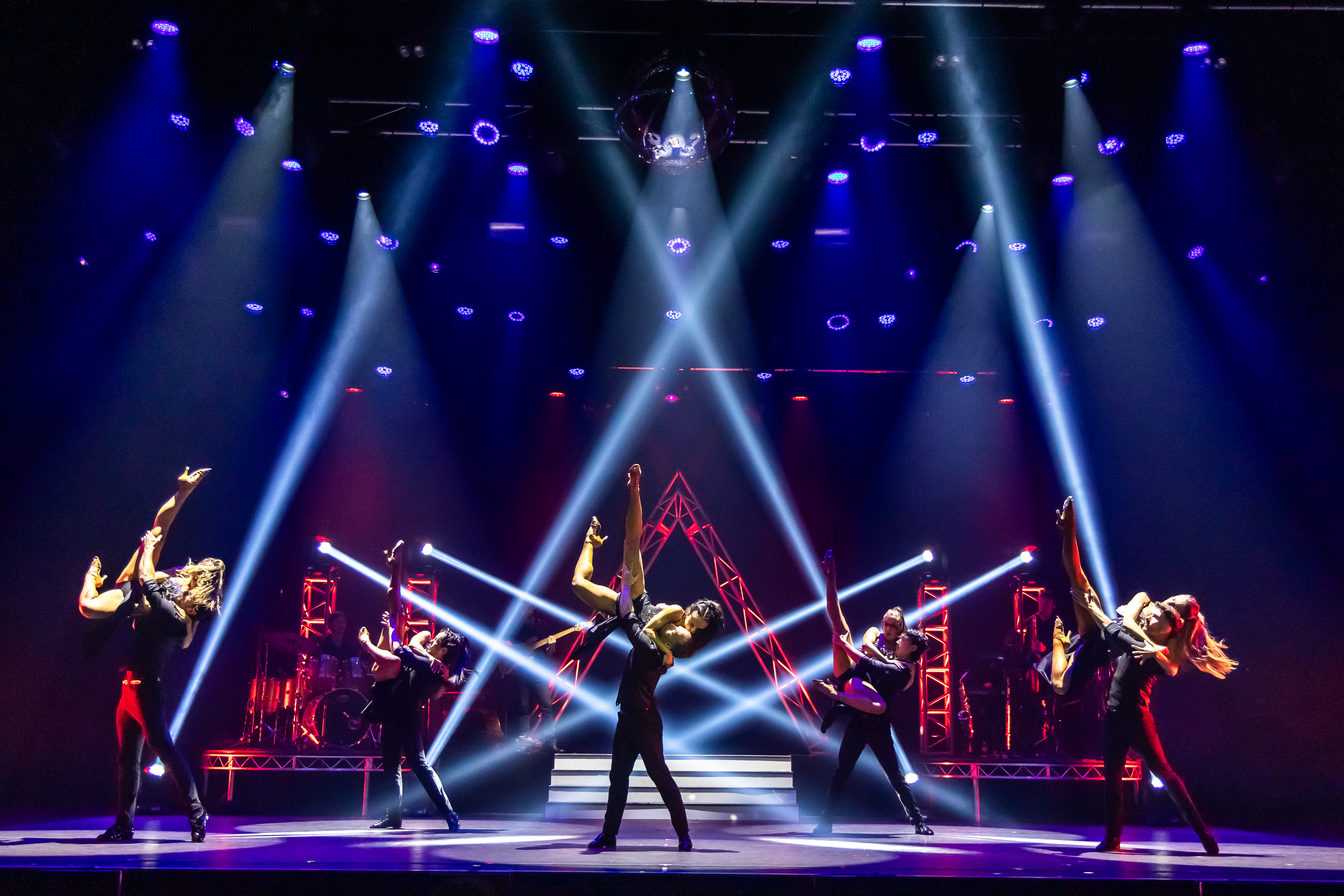 A group of dancers taking as part of the show Ballroom Blitz at the Victoria Theatre Halifax on Sunday 14 March 27